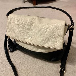 Kate Spade black and cream purse